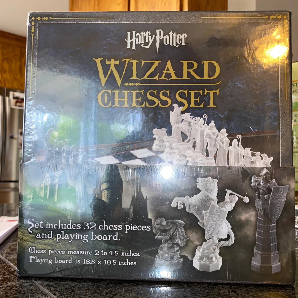 The Noble Collection Harry Potter Wizard Chess Set - 32 Detailed