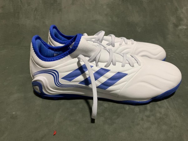 Botas de fútbol adidas Copa Sense 3 TF Turf Blanco/Azul