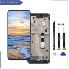 Frame For Motorola Moto One 5G Ace XT2113 LCD Display Touch Screen Digitizer