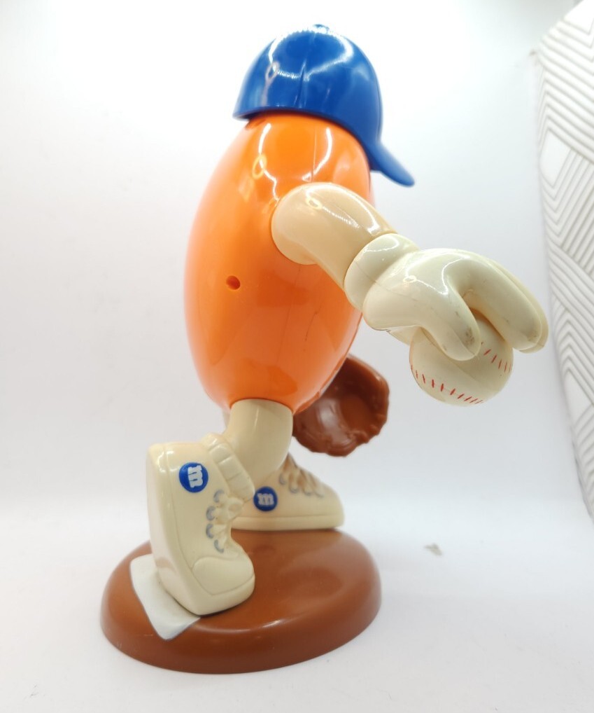 Vintage Limited Edition '90 Orange M&M Baseball Pitcher Candy