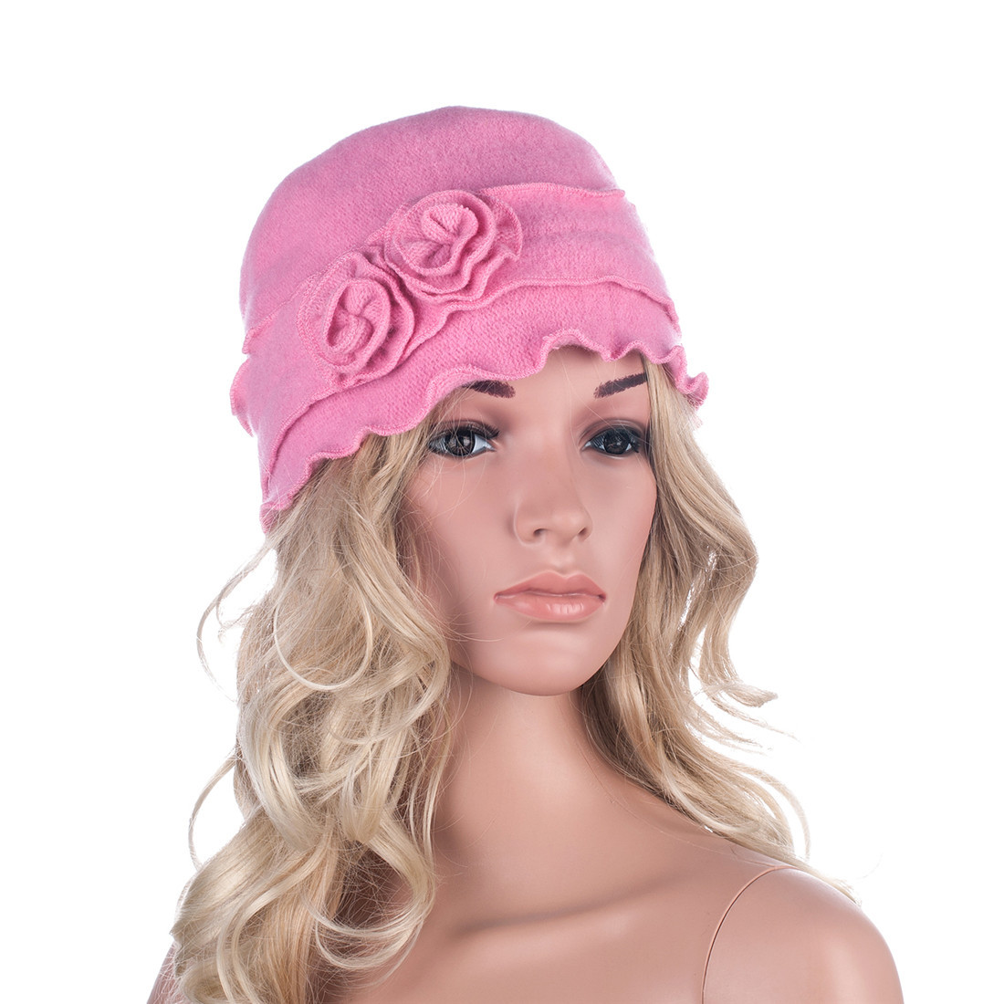 Womens Gatsby 1920s Winter Wool Cap Beret Beanie Crochet  display picture 2