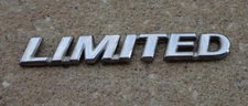 Toyota Limited emblem badge decal logo Sienna Rav4 Camry OEM Genuine Original
