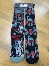 Star Wars Socks Size 6-12 - 2 Pair - NEW