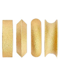 1 Mola Diamantata Brasata Sottovuoto Da 75 Mm - Foro Da 20 Mm, Profili Multipli,