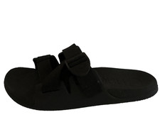 Womens Chaco Slide Sandal Adjutable 3 straps Ultra light Black Sz 9