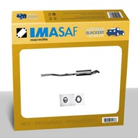 Imasaf ESD Auspuff Endtopf für BMW 5Er Limo/Kombi E34 525 Td / Tds M.-8/92