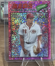 Topps Heritage 2026 Chase Burns Rookie #212 Cincinnati Reds Baseball Card