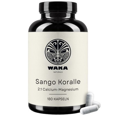 Waka Naturals   Sango 3300 mg | 180 Kapseln | 2 Monatsvorat