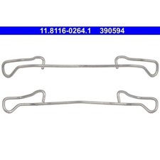 1x Feder, Bremssattel ATE 11.8116-0264.1 passend für CHRYSLER FIAT FORD OPEL