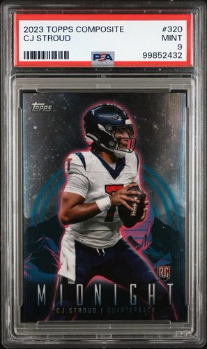 2023 Topps Composite - Midnight #320 C.J. Stroud (RC) PSA 9 Mint