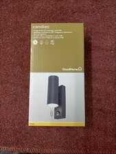 Outdoor Wall Light PIR Sensor Steel Up Down LED Outdoor Security Lamp. Dark Grey