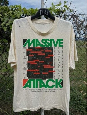 Collection Massive Attack New Poster Band T-shirt Full size S to 5XL