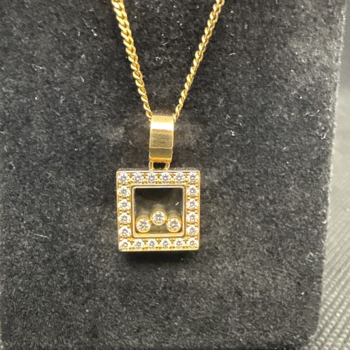 Chopard 18k Happy Diamond Pendant