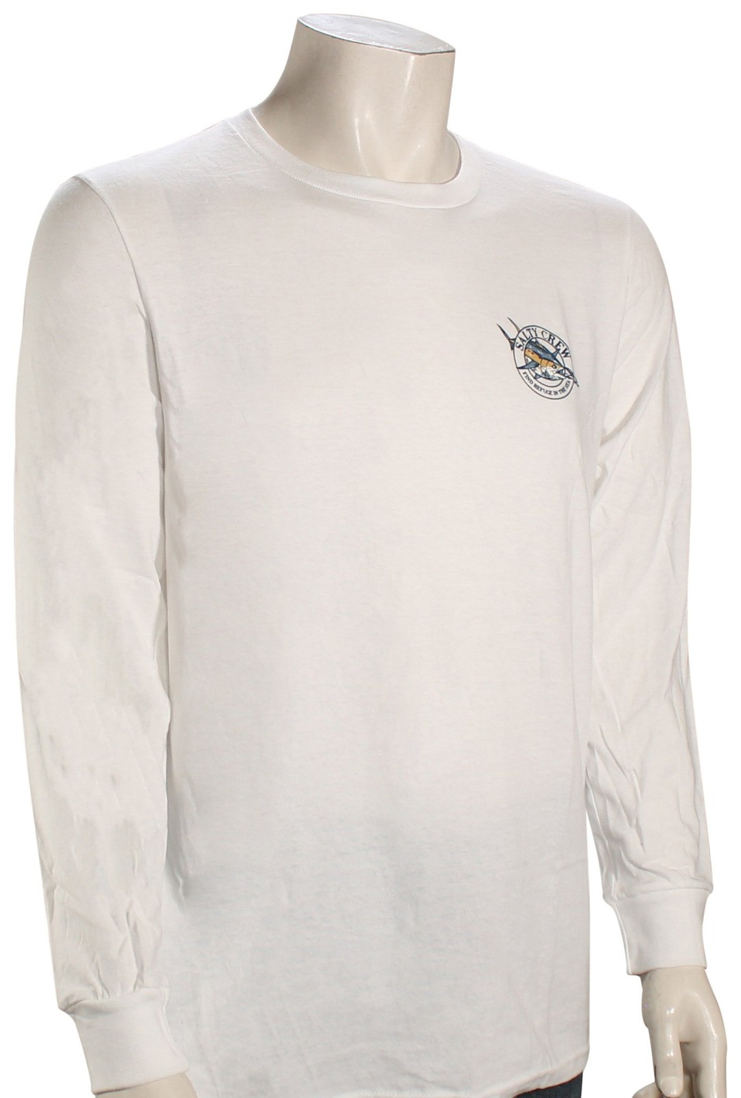 Классическая футболка Salty Crew Chaser LS - Белая - Новинка 6390₽