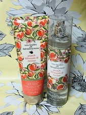 Bath Body Works VERA BRADLEY PEACH BLOSSOM NECTAR 2 Pc Set