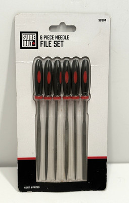 Sure Bilt 6 Piece Needle File Set 98304