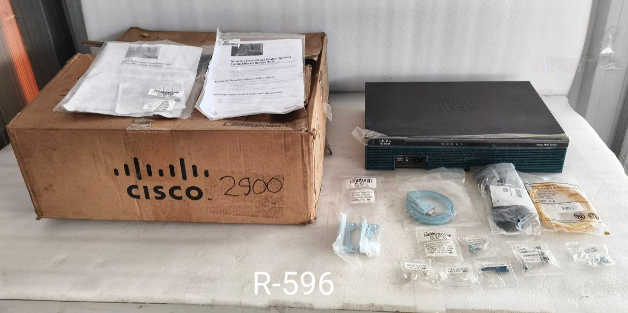 S 2911-2900 Security Bundle Router *new* Fast Shipping Fedex / Dhl