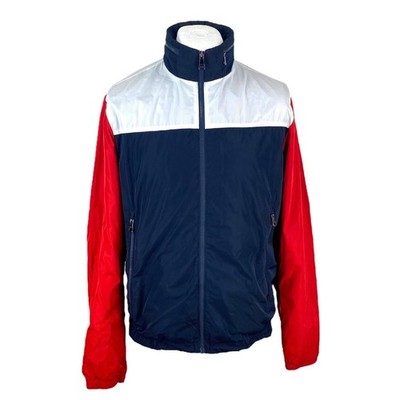 Tommy Hilfiger Jacke Large Outdoor Reißverschluss Windbreaker Winter Tommy Y2k