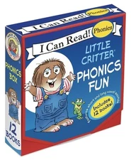 Little Critter 12-Book Phonics Fun!: A Box of 12 Mini-Books Featuring Short and