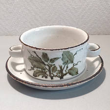 Midwinter Stonehenge Green Leaves - Suppentasse mit Untertasse mehrere vorhanden