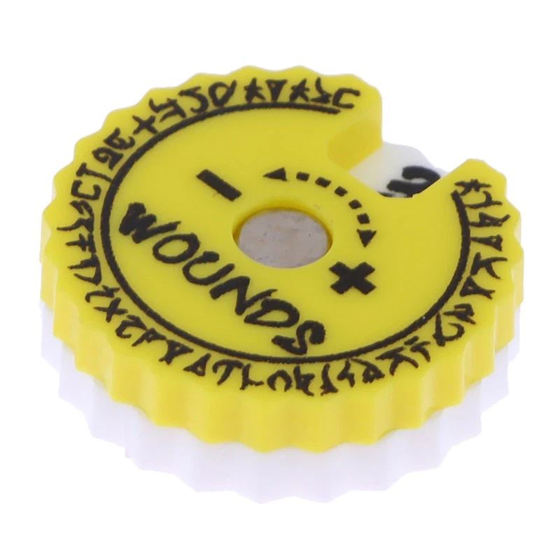 Small Size Counter 20MM Health Damage Wounds Tracker 1PC 0-9 Life Tracker
