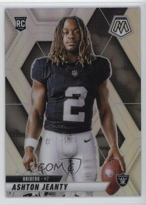 2025 Panini Mosaic Variations Silver Prizm Ashton Jeanty #287 Rookie RC 1bi0