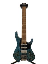 Guitarra Eléctrica Ibanez Q547PB COL 2024 7 Cuerdas Cuello PU Defectuosa Hecha en Usada