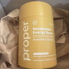 Proper The Yellows Metabolism  Energy Boost Sugar Free Energy Drink Powder 1/27