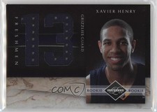 2010 Panini Limited Freshman Jumbo Materials Jersey Numbers /99 Xavier Henry 2d9