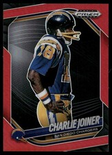 CZA933 - 2025 Prizm Black - Charlie Joiner #127 - Red /299