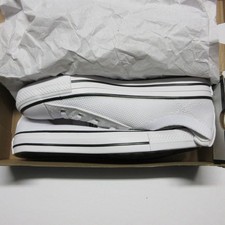 New Converse Chuck Taylor All Star Shoreline Knit Slip-On Women's 8 White CTAS