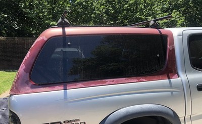 01-04 Toyota Tacoma Leer Truck Cap Camper Shell Topper 5  Bed Double Cab 4 Door