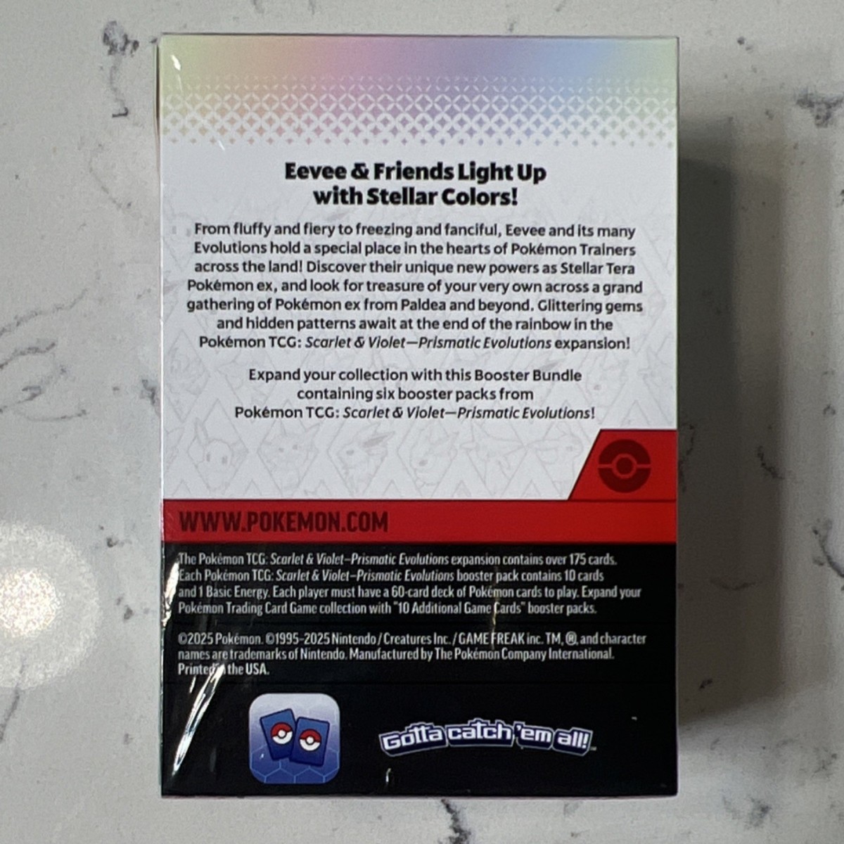 sealed pokemon booster boxes Pokemon Scarlet & Violet Prismatic Evolutions Elite Trainer Box & Booster Bundle Exclusive 2-Pack main image 0