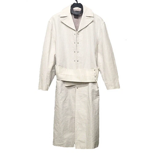 LOUIS VUITTON（LV） Cappotto donna Fujiya Louis Vuitton bianco taglia 38 pulito