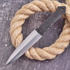 10'' 1095 High Carbon Steel Knife Blank Blade DIY Bushcraft Hunting Knife Making