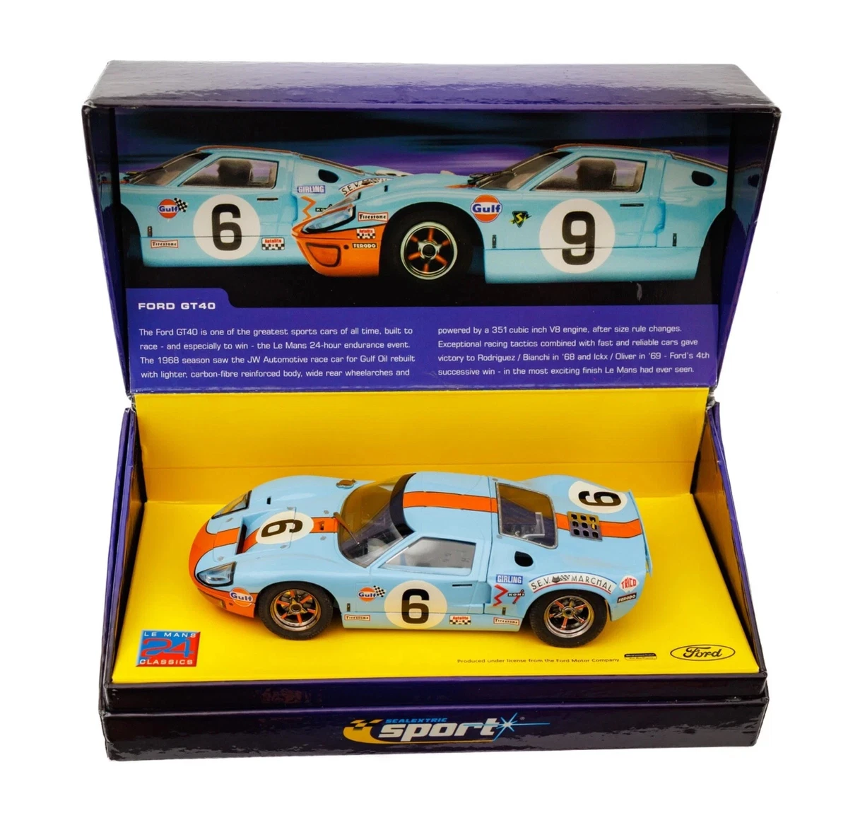 Scalextric Ford Gt40 for sale | eBay