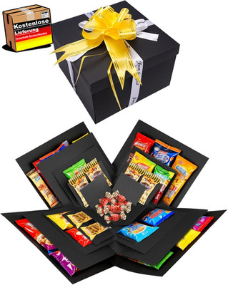 Explosionsbox Geburtstagsgeschenk DIY Bastelset mit Überraschungseffekt