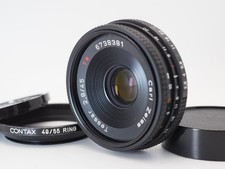 Contax Carl Zeiss Tessar T 45mm F2.8 AEJ MF Pancake Lens J165