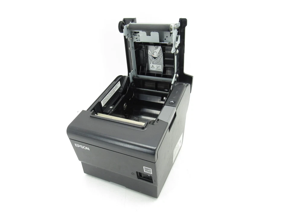 Epson TM-T88VI M338A USB / Parallel / Network Receipt Printer W/ AC - Image 2 of 4