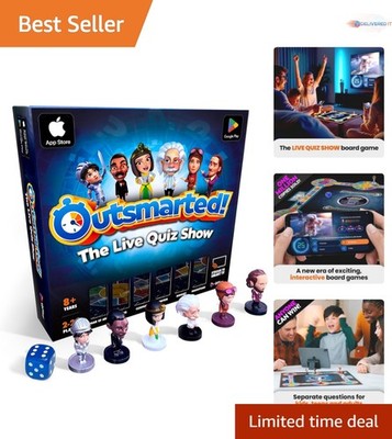App-Connected TV Quiz Game Kids Teens Adults Family 2-24 Players 2026 Edition