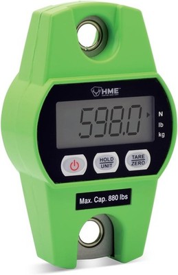 HME Digital Hanging Scale 880lb Capacity 1 Pack