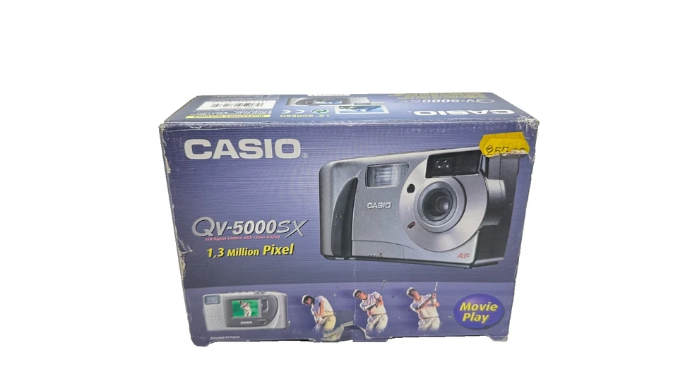 Casio QV-5000SX Digitalkamera - 1,3 MP - OVP - getestet - Bild 2 von 4