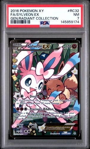 Sylveon EX RC32/RC32 XY Generations Radiant Collection Full Art Holo