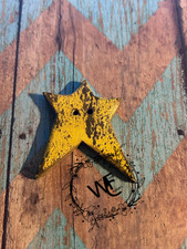 Rustic Style Star Buttons Craft Supply