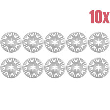 FIT FORD 10x Car Undertray Exhaust Heat Shield Metal Clip Spring Washer