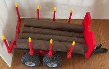 Bruder 1/16 Custom Logging Trailer w/Load of Logs