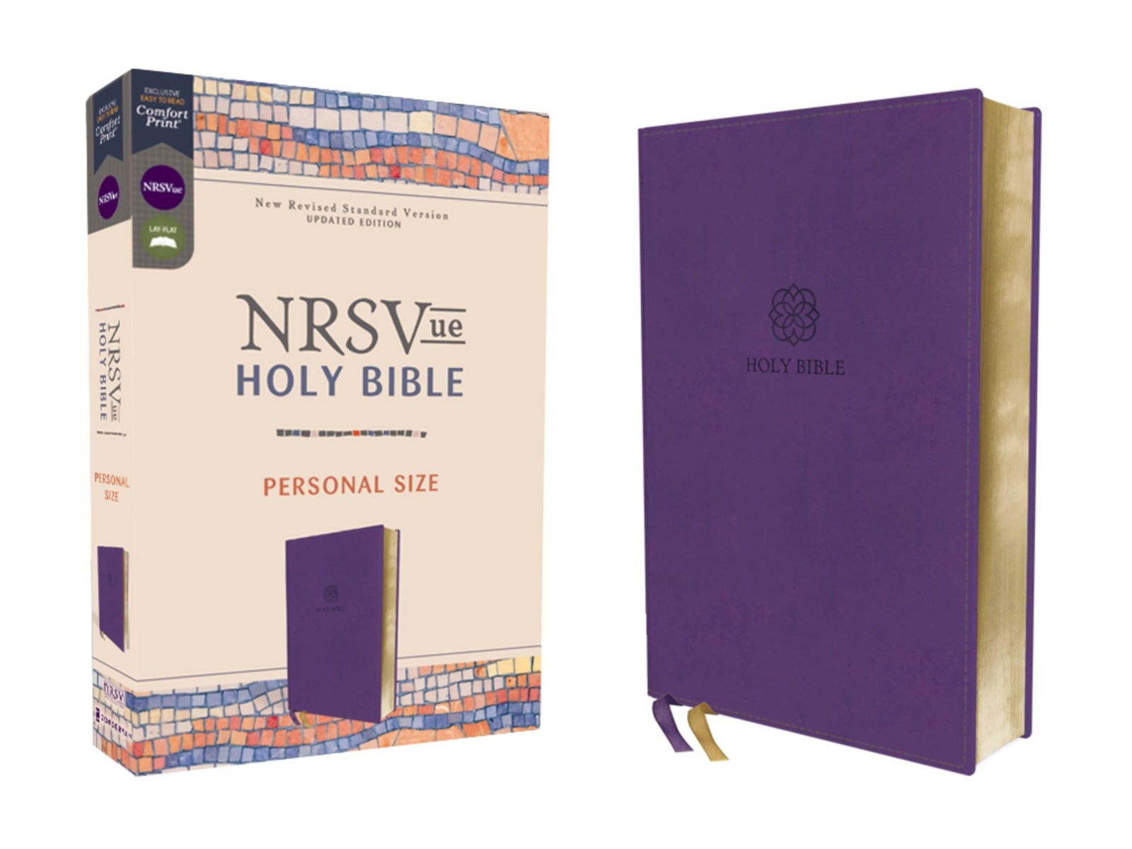 NRSVue, Holy Bible, Personal Size, Leathersoft, Purple, Comfort Print - Image 6