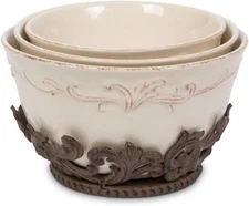 GG (Gracious Goods) Collection Acanthus Nesting Bowls