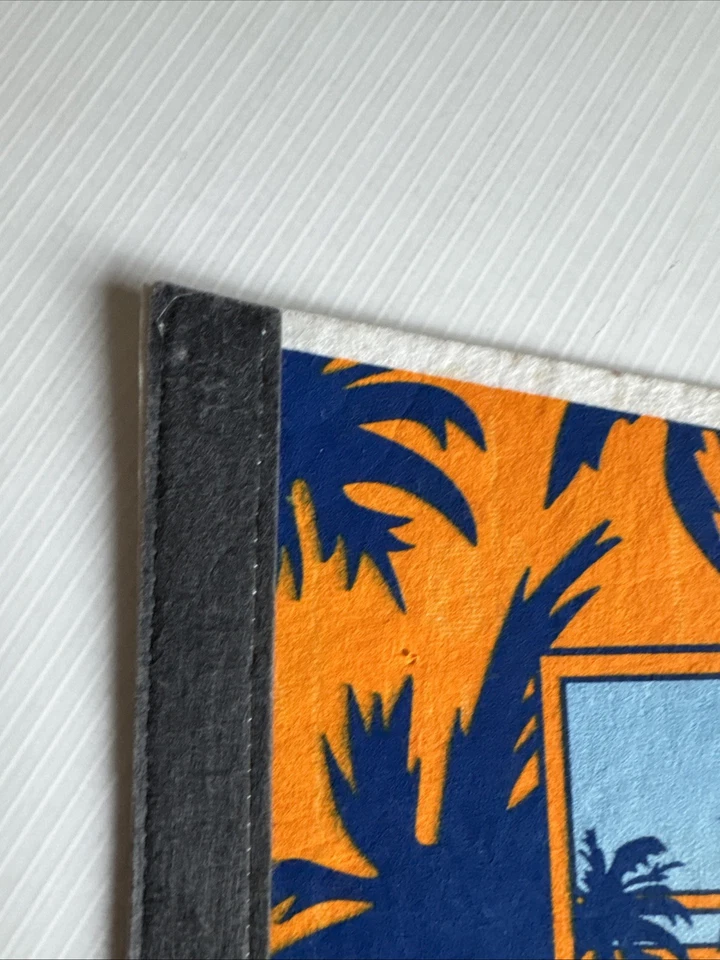 Banderín Super Bowl XXXIX NFL tamaño completo Jacksonville FL 2005 Patriots vs Eagles Foto 3 de 4