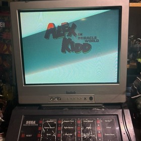 Sega master system Retail store demo kiosk  Tested Working See Pics